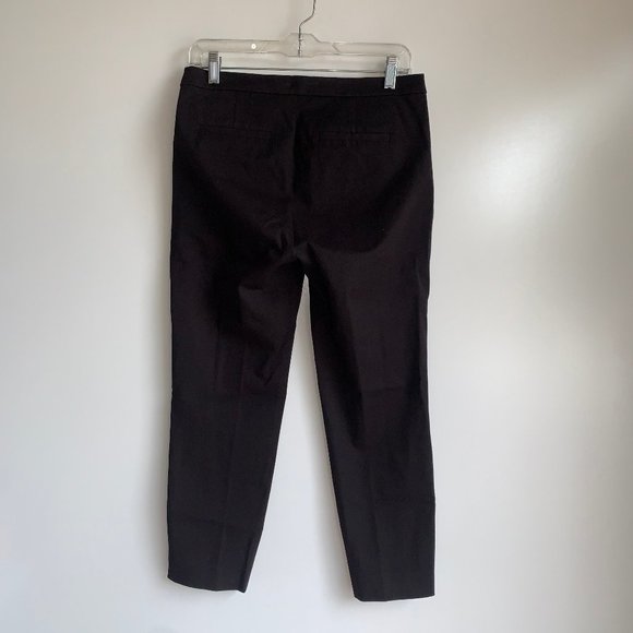 NWT ANN TAYLOR Black Cambridge Crop Pants Size 2P - Picture 8 of 10